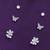 butterfly and flower design cz brass silver plated set of 3 combo stud earring for women and girls