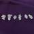 butterfly and flower design cz brass silver plated set of 3 combo stud earring for women and girls