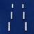 modern straight bar cz brass silver plated set of 3 combo stud earring for women and girls