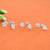 fine star design cz brass silver plated set of 3 combo stud earring for women and girls