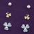 flower shape pearl brass silver and gold plated set of 3 combo stud earring for women and girls