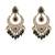 pretty oval shape chendelier brass kundan antique gold plated chandelier earring for women and girls