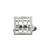 exotic square shape brass kundan gold plated adjustable finger ring for women and girls