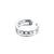 fine cuff design brass kundan silver plated adjustable finger ring for women and girls