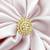 flowing flower design cz studded brass gold plated adjustable finger ring for women and girls