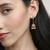 pretty round shape brass kundan antique gold plated jhumki earring for women and girls