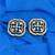 pretty flower design cz studded brass gold plated stud earring for women and girls
