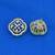 pretty flower design cz studded brass gold plated stud earring for women and girls