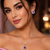 Rhodium Finish Elite Grace Necklace Set