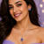 Rhodium finish radiance crest necklace set