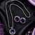 Rhodium finish celestial glow necklace set