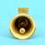 traditional "jai shree ram and hanuman ji" brass antique gold plated bell(pooja ghantee)