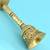 traditional "jai shree ram and hanuman ji" brass antique gold plated bell(pooja ghantee)