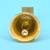 traditional "hanuman ji" brass antique gold plated bell(pooja ghantee)