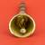 traditional "jai shree shyam" brass antique gold plated bell(pooja ghantee)