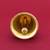 traditional "jai shree ram and hanuman ji" brass antique gold plated bell(pooja ghantee)