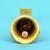 traditional "hanuman ji" brass antique gold plated bell(pooja ghantee)