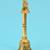 traditional "hanuman ji" brass antique gold plated bell(pooja ghantee)