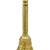 traditional "jai shree shyam" brass antique gold plated bell(pooja ghantee)