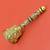 traditional "kalash design" brass antique gold plated bell(pooja ghantee)