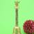 traditional "god garuda and shree shyam" brass antique gold plated bell(pooja ghantee)