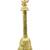 traditional "god garuda and shree shyam" brass antique gold plated bell(pooja ghantee)