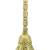 traditional "jai shree ram" brass antique gold plated bell(pooja ghantee)