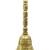 traditional "om namah shivay" brass antique gold plated bell(pooja ghantee)