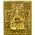 traditional devi sarswati design brass antique gold plated idol(murti)