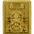 good-looking god ganesha design brass antique gold plated idol(murti)