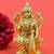 traditional devi laxmi design brass antique gold plated idol(murti)