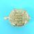 traditional "tortoise and laxmi ji design" brass antique gold plated idol(murti)