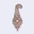 Traditional Glamorous Flower-Shaped Oval Gold-Plated Pagdi Wedding Safa Kalgi for Groom