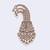 Traditional Glorious Flower-Shaped Oval Gold-Plated Pagdi Wedding Safa Kalgi for Groom