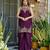 Women floral embroidered regular thread work kurta with sharara & with dupatta