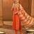 Women ethnic motifs embroidered regular thread work kurta with sharara & with dupatta