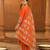 Women ethnic motifs embroidered regular thread work kurta with sharara & with dupatta