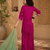 Women ethnic motifs embroidered regular thread work kurta with palazzos & with dupatta