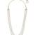 flowing mother of pearl 3 layer brass kundan antique gold plated long haram pearl mala for women