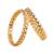 traditional oval shape pearl white kundan stone gold plated set of 2 bangle set for women