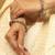 pretty rectangle & round shape brown kundan stone antique gold plated set of 4 bangle set for women