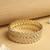 traditional oval shape white kundan stone gold plated set of 2 bangle set for women