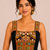 Black heavy kutchi embroidery magic cotton navratri readymade blouse with elephant mirror work