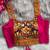 Rani pink heavy kutchi embroidery magic cotton readymade navratri blouse with elephant mirror work