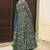 Floral printed muslin v neck anarkali set for women
