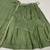 Light Green silk blend Lehenga Choli with Scalloped Dupatta and Waist Belt
