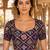 Women unstitched viscose blouse fabric with traditional printed ethnic designer pattern for saree blouse stitching