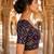 Women unstitched viscose blouse fabric with traditional printed ethnic designer pattern for saree blouse stitching