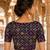Women unstitched viscose blouse fabric with traditional printed ethnic designer pattern for saree blouse stitching