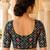Women unstitched viscose blouse fabric with traditional printed ethnic designer pattern for saree blouse stitching